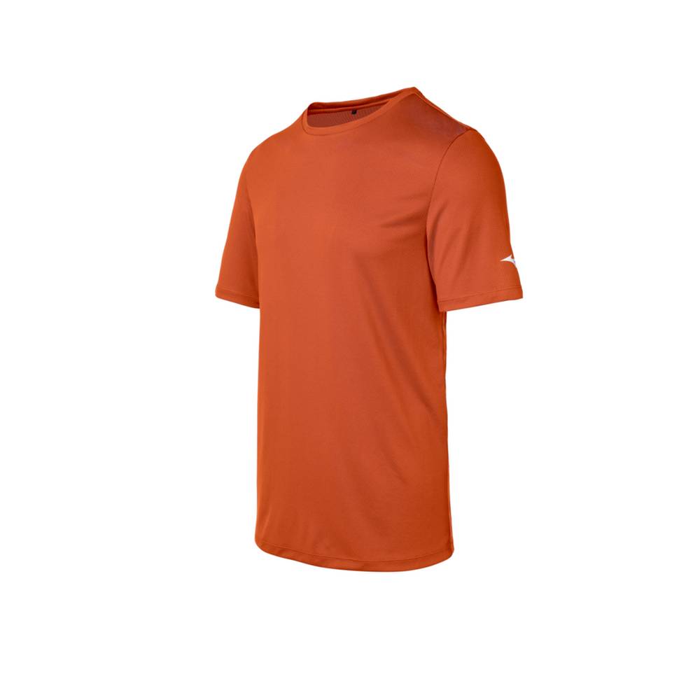 Mens Mizuno T-Shirts Orange Philippines (BXYECR237)